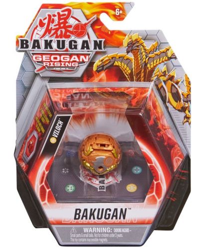 Toпче Spin Master Bakugan Geogan Rising - Viloch Gold - 1